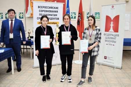 Вице-чемпионка России среди студенток