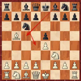 Испанская партия 3...Сс5 3...Kd4