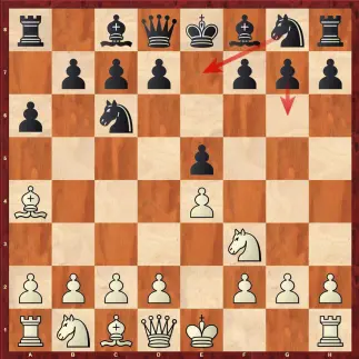 Испанская партия 4...Kge7 4...g6