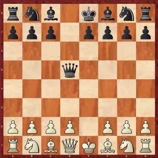 Скандинавская партия 2...Фd5